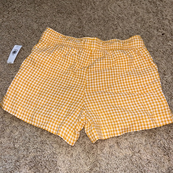 Yellow old navy shorts           NEW WITH TAGS - Picture 2 of 3